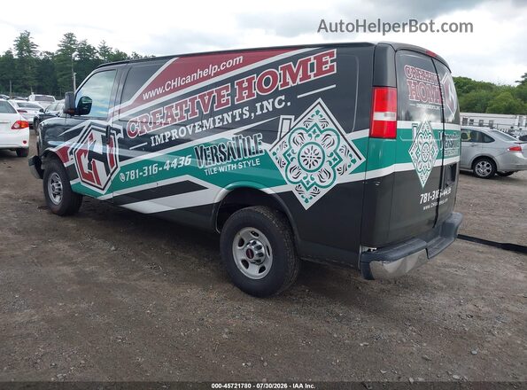 1GTW7AFF4H1120316 2017 GMC SAVANA 2500 Black Trasero izquierdo