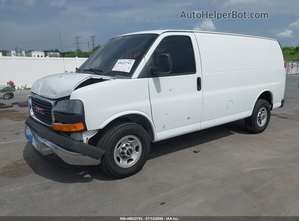 1GTW7AFF4H1908304 2017 GMC SAVANA 2500 White Передня ліва чверть