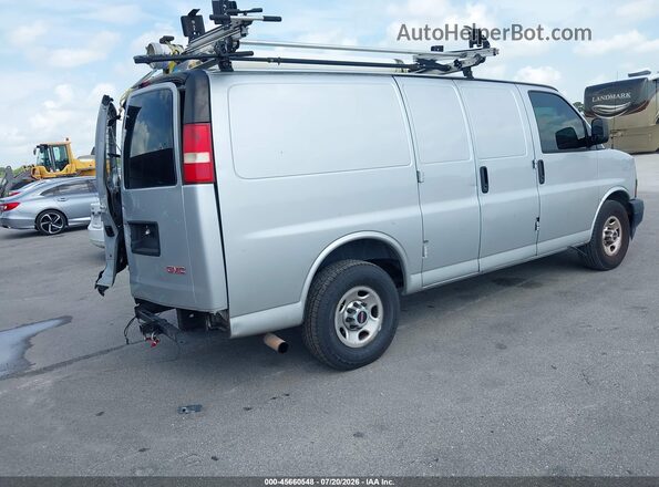 1GTW7AFG4J1189473 2018 GMC SAVANA 2500 Серебряный Задняя правая четверть