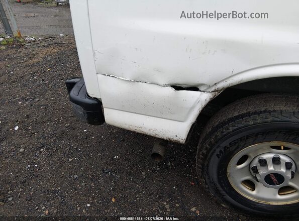 1GTW7AFG8K1249210 2019 GMC SAVANA 2500 White Vista frontal