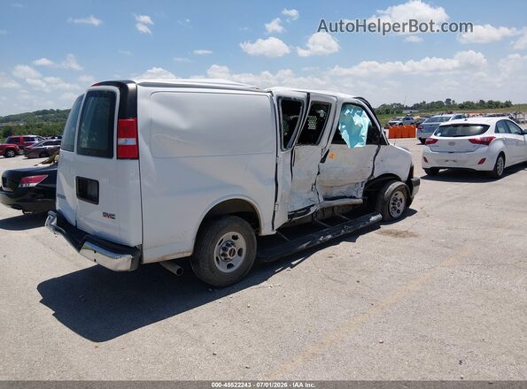 1GTW7AFP3P1139088 2023 GMC VAN White Tył prawy