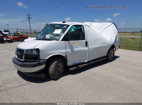 1GTW7AFP3P1139088 2023 GMC VAN White Przód lewy