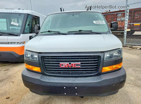 1GTW7AFP9P1115183 2023 GMC SAVANA Белый Вид спереди