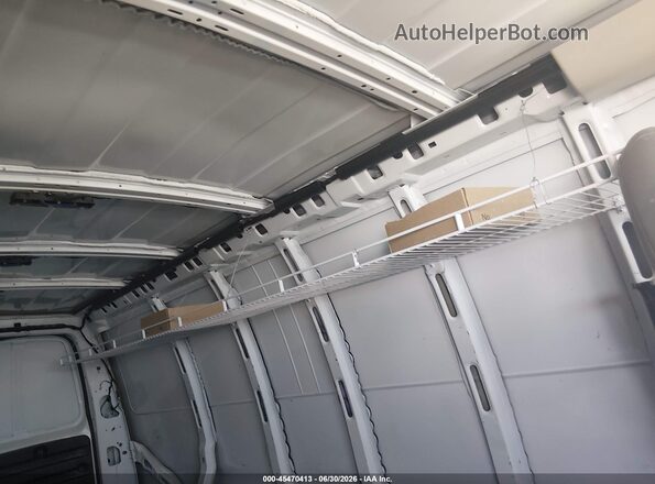 1GTW7BFP1P1115099 2023 GMC SAVANA CARGO White Widok naklejki z numerem VIN