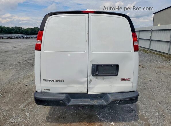 1GTW7BFP6P1110576 2023 GMC SAVANA White Հետևի տեսք