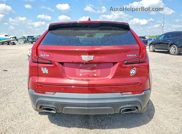 1GYAZAR40KF205382 2019 CADILLAC XT4 Красный Вид сзади