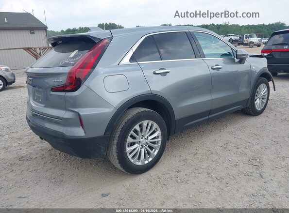 1GYAZAR40RF223214 2024 CADILLAC XT4 Silver Trasero derecho