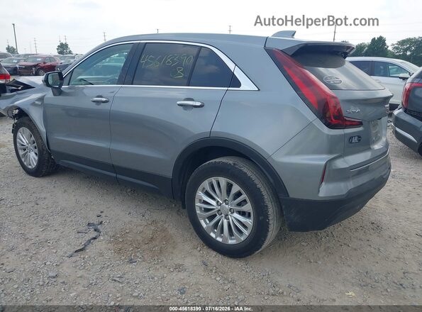 1GYAZAR40RF223214 2024 CADILLAC XT4 Silver Trasero izquierdo
