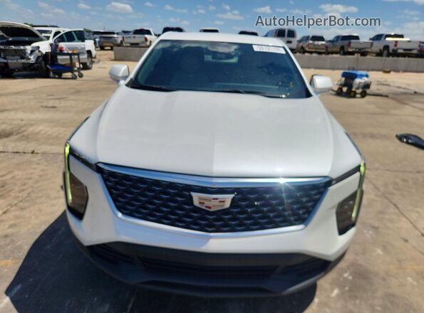 1GYAZAR41RF129701 2024 CADILLAC XT4 White Vista frontal