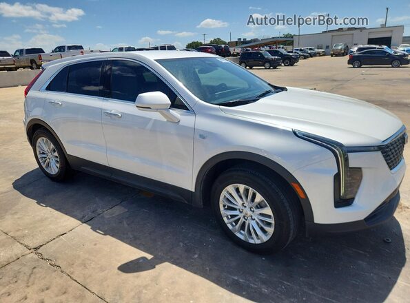 1GYAZAR41RF129701 2024 CADILLAC XT4 White Delantero derecho
