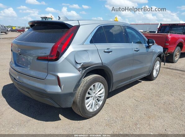 1GYAZAR42RF193519 2024 CADILLAC XT4 Серебряный Задняя правая четверть