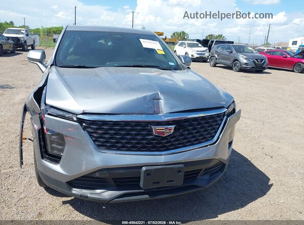1GYAZAR42RF193519 2024 CADILLAC XT4 Серебряный Вид щитка приборов