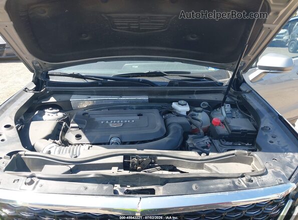 1GYAZAR42RF193519 2024 CADILLAC XT4 Серебряный Вид сзади