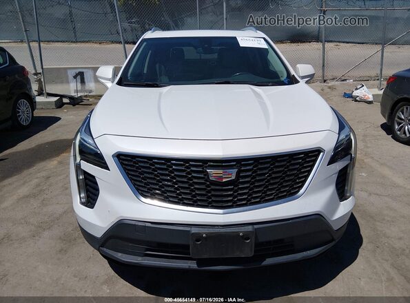 1GYAZAR45KF117301 2019 CADILLAC XT4 White ხელსაწყოთა პანელის ხედი