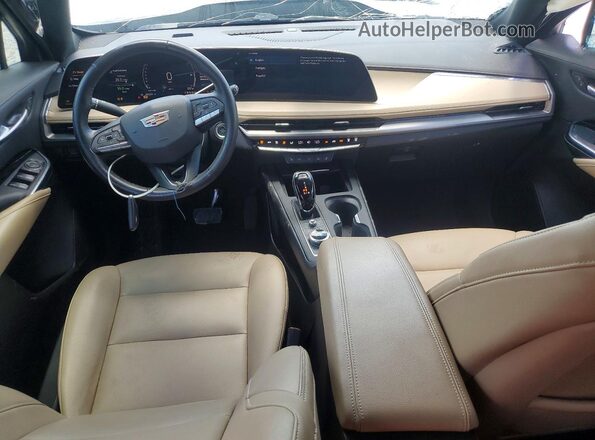 1GYAZAR45RF103361 2024 CADILLAC XT4 Blue Dashboard view