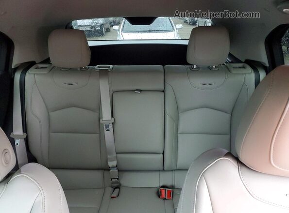1GYAZAR46KF178544 2019 CADILLAC XT4 Black უკანა სავარძლების ხედი