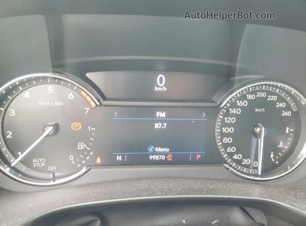 1GYAZAR46KF178544 2019 CADILLAC XT4 Black ხელსაწყოთა პანელის ხედი