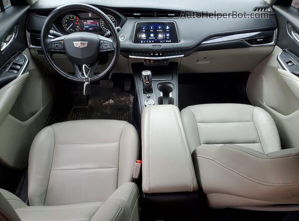 1GYAZAR46KF178544 2019 CADILLAC XT4 Black წინა პანელის ხედი
