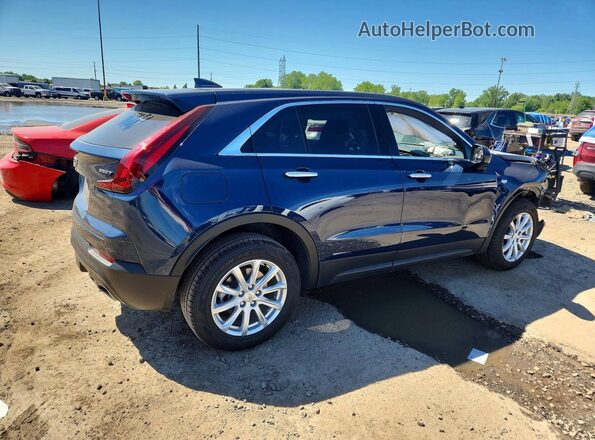 1GYAZAR49NF137944 2022 CADILLAC XT4 Синий Задняя правая четверть