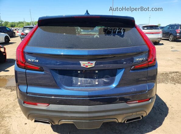 1GYAZAR49NF137944 2022 CADILLAC XT4 Синий Вид сзади