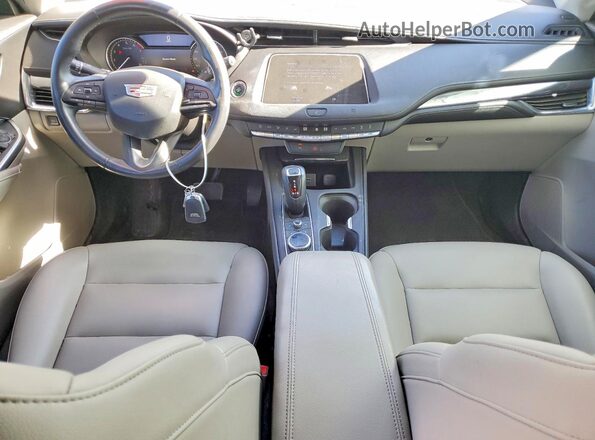 1GYAZAR4XKF220830 2019 CADILLAC XT4 White წინა პანელის ხედი