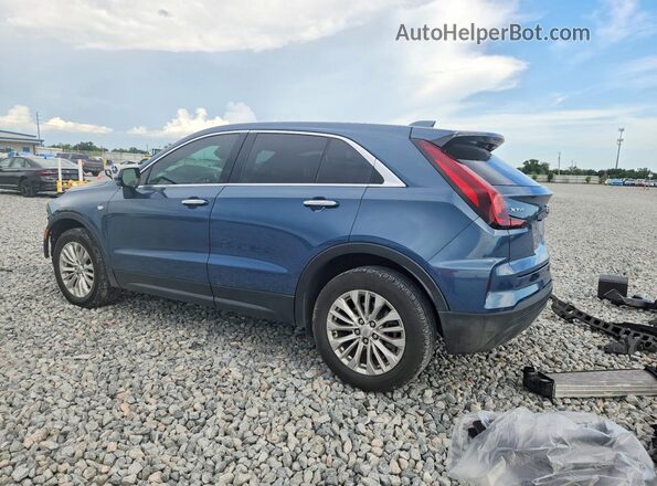 1GYAZAR4XRF122584 2024 CADILLAC XT4 Синий Задняя левая четверть