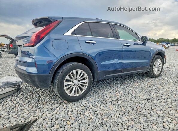 1GYAZAR4XRF122584 2024 CADILLAC XT4 Синий Задняя правая четверть