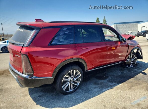 1GYC3NML4TZ711121 2026 CADILLAC VISTIQ Red Задня права чверть