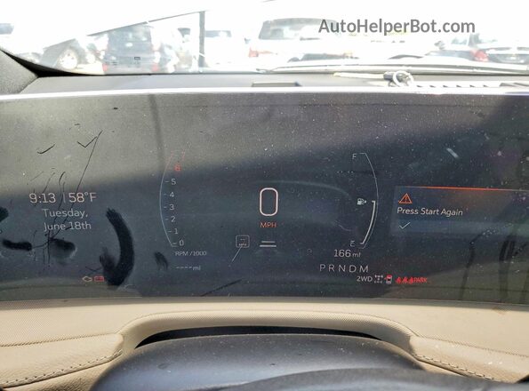 1GYFZBR46RF192613 2024 CADILLAC XT4 Серый Вид щитка приборов