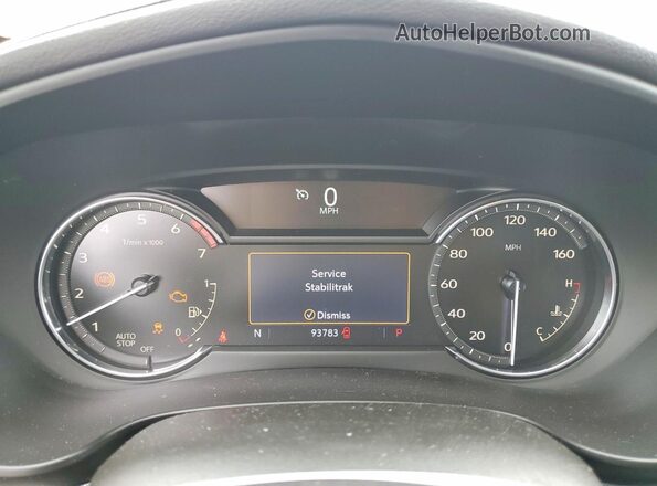 1GYFZCR41MF041418 2021 CADILLAC XT4 White ხელსაწყოთა პანელის ხედი