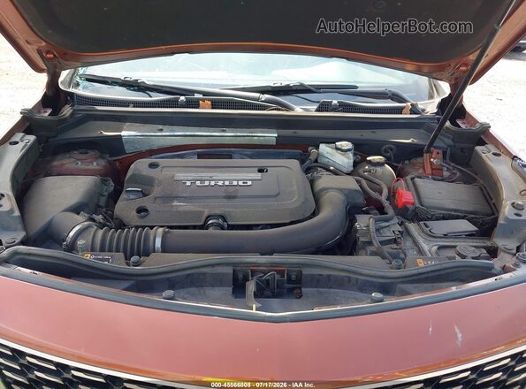 1GYFZCR46KF137929 2019 CADILLAC XT4 Оранжевый Вид сзади