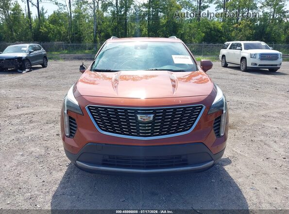 1GYFZCR46KF137929 2019 CADILLAC XT4 Оранжевый Вид щитка приборов