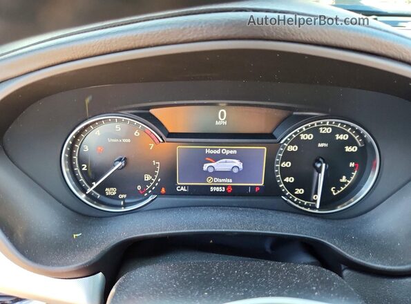 1GYFZCR4XPF164087 2023 CADILLAC XT4 Black Вид щитка приладів