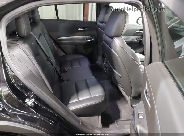1GYFZDR40PF213948 2023 CADILLAC XT4 Black Widok naklejki z numerem VIN