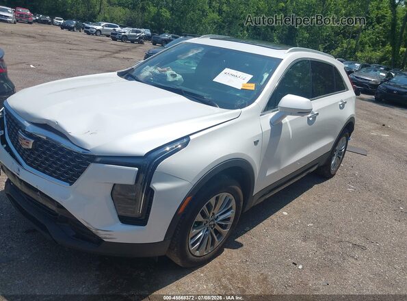 1GYFZDR40SF105080 2025 CADILLAC XT4 White Przód lewy