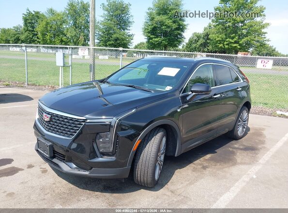 1GYFZDR41RF101484 2024 CADILLAC XT4 Черный Передняя левая четверть