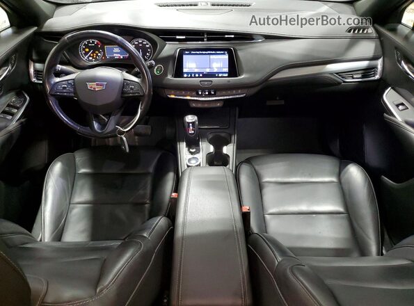 1GYFZDR43KF136324 2019 CADILLAC XT4 Gray Առջևի վահանակի տեսք