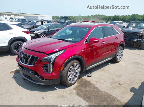 1GYFZDR44MF074452 2021 CADILLAC XT4 Red Передня ліва чверть
