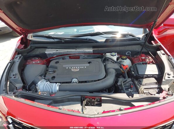 1GYFZDR44MF074452 2021 CADILLAC XT4 Red Вид ззаду