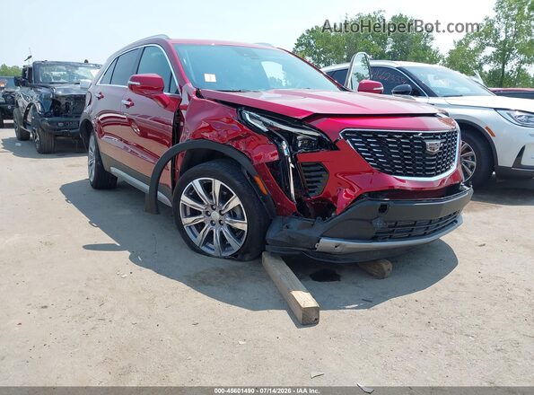 1GYFZDR44MF074452 2021 CADILLAC XT4 Red Вид спереду