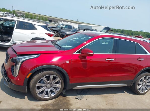 1GYFZDR44MF074452 2021 CADILLAC XT4 Red Панорамний вид салону 360°