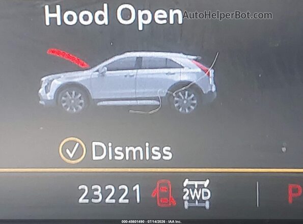 1GYFZDR44MF074452 2021 CADILLAC XT4 Red 
