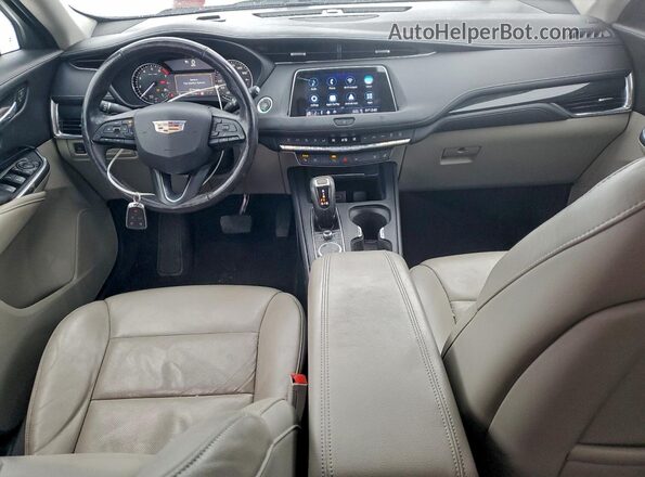 1GYFZDR45KF144800 2019 CADILLAC XT4 White Vista del salpicadero