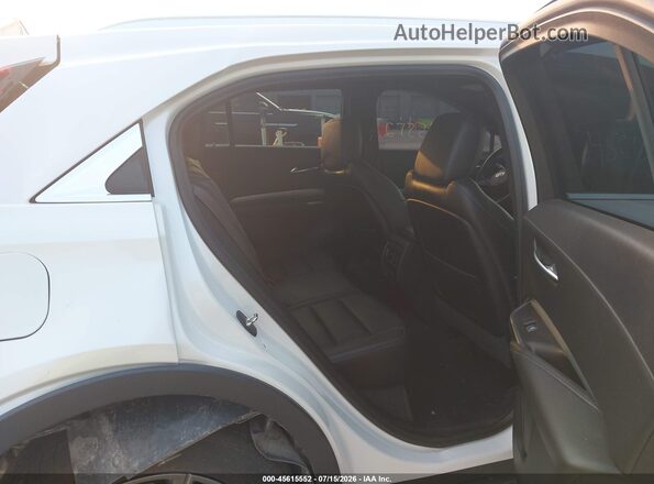 1GYFZDR45KF218930 2019 CADILLAC XT4 White Widok naklejki z numerem VIN