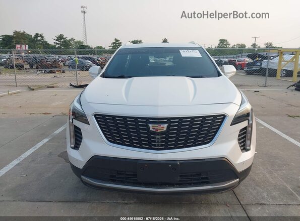 1GYFZDR45KF218930 2019 CADILLAC XT4 White Widok zestawu wskaźników
