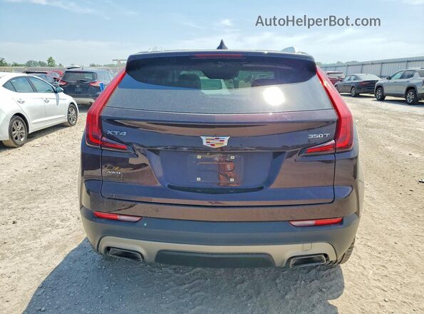 1GYFZDR46LF049812 2020 CADILLAC XT4 Purple Հետևի տեսք