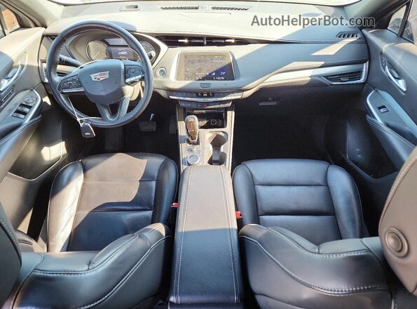 1GYFZDR47LF136943 2020 CADILLAC XT4 Black Dashboard view