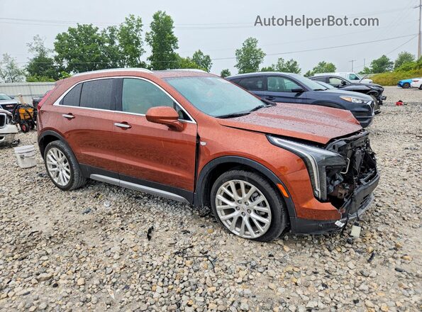 1GYFZDR49KF130768 2019 CADILLAC XT4 Оранжевый Передняя правая четверть