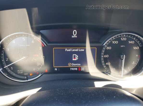 1GYFZDR49NF100125 2022 CADILLAC XT4 Black ხელსაწყოთა პანელის ხედი