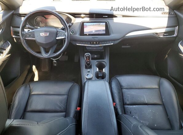1GYFZDR49NF100125 2022 CADILLAC XT4 Black წინა პანელის ხედი